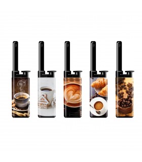 Accendigas ATOMIC BBQ JULIA COFFE CONF. 25 PZ. ASSORTITO CON 5 FANTASIE