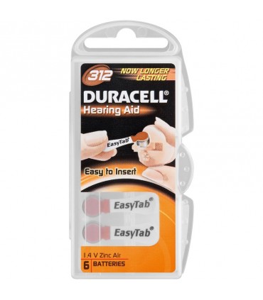 PILA DURACELL ACUSTICA 312   