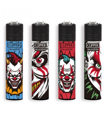accendino Clipper large LOVELY conf. 48 pz. assortiti IN 4 GRAFICHE