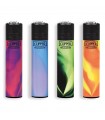 accendino Clipper large NEBULA MIX 4 conf. 48 pz. assortiti IN 4 GRAFICHE