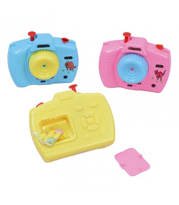 CAMERA WATER GUN CAMERA SPRUZZA ACQUA CON gustose caramelle  al gusto Tutti i frutti CONF.12PZ X 3GR ( SCADENZA 05/02/2026)