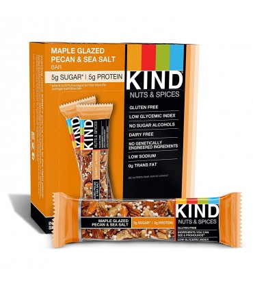 BARRETTA BE-KIND  CON CARAMELLO MANDORLE E SALE MARINO 40G CONF. 12 PZ.