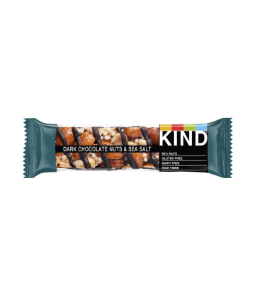 BARRETTA BE-KIND CIOCCOLATO FONDENTE E NOCCIOLE SALATE 40G CONF.