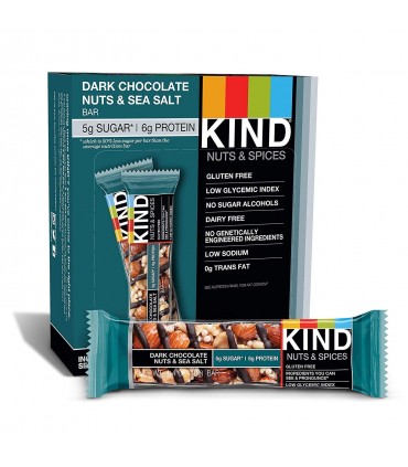 BARRETTA BE-KIND CIOCCOLATO FONDENTE E NOCCIOLE SALATE 40G CONF.
