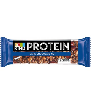 BARRETTA BE KIND PROTEIN 12% CIOCCOLATO FONDENTE E NOCI 50G CONF. 12 PZ.
