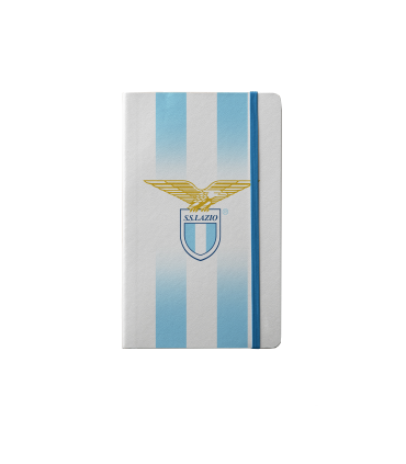 Notebook Formato A6 CON ELASTICO S.S. LAZIO DISPONIBILE IN DUE COLORI