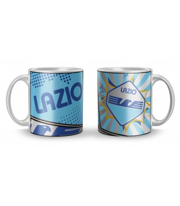 Tazza in Ceramica S.S. Lazio GRAFICA COMICS confezionata in scatola da regalo