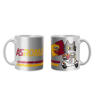 Tazza MUG SCOOTER A.S. ROMA IN CERAMICA CONFEZIONATA IN SCATOLA DA REGALO