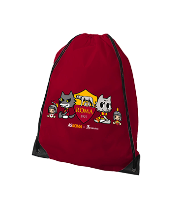 SACCA SPORT IN NYLON A.S. ROMA