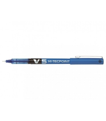 Penna Pilot V5 Hi-tecpoint Punta Fina 0.5mm colore blu