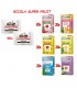 PACK RICOLA SUPER FRUIT CON GUSTO NUOVO MELISSA&LAMPONE da 120PZ.+ 48PZ. FISHERMAN ORIGINAL
