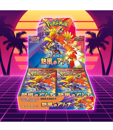 CARTE COLLEZIONABILI POKEMON Heat Wave Arena CONF.30 bustine CON 5 CARTE BOX GIAPPONESE