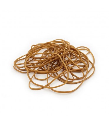 Elastici LEBEZ 80% in Caucciu' 100mm'  1 KG. diametro mm.18