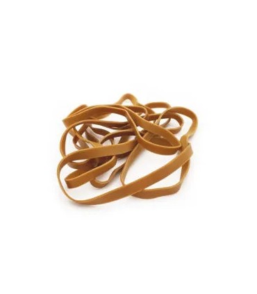 Elastici Fettucce LEBEZ 80% in Caucciu' SPESSORE 8 mm  1 KG. DIAMETRO 150mm