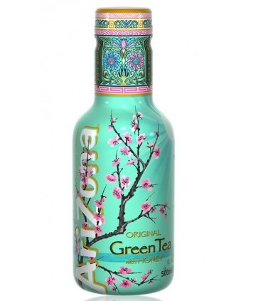 TE' VERDE ARIZONA AL GINSENG E MIELE BOTTIGLIA DA 500 ml