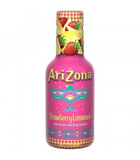 TE' FREDDO ARIZONA LEMONADE STRAWBERRY BOTTIGLIA DA 500 ml CARTONE DA 6 PZ.