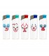 Accendino Elettronico ATOMIC PENNY conf. 50 pz. ASSORTITO CON 5 FANTASIE