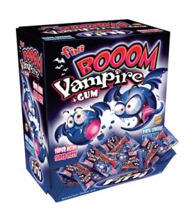 ESPOSITORE A BOCCA DI LUPO FINI GUM VAMPIRI SFUSE CONF. DA 200 PZ.