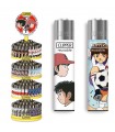 Accendino Clipper LARGE HOLLY & BENJI 3 Expo Girevole da 192 PZ assortito con 16 grafiche