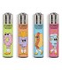 Accendino Clipper Large FOOD FOR THOUGHT conf. 48 pz. assortiti con 4 grafiche