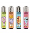Accendino Clipper Large FOOD FOR THOUGHT conf. 48 pz. assortiti con 4 grafiche