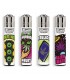 Accendino Clipper Large WEED LAWS conf. 48 pz. assortiti con 4 grafiche