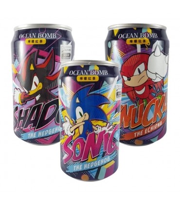 BEVANDA OCEAN BOMB SONIC SODA AL GUSTO LIMONE LATTINA DA 330ML 1PZ