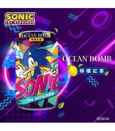 BEVANDA OCEAN BOMB SONIC SODA AL GUSTO LIMONE LATTINA DA 330ML 1PZ
