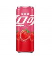 COCA COLA CINESE  AL GUSTO FRAGOLA LATTINA DA 330ml CARTONE DA 12 PZ.