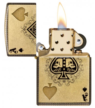 ZIPPO ACE OF SPADES