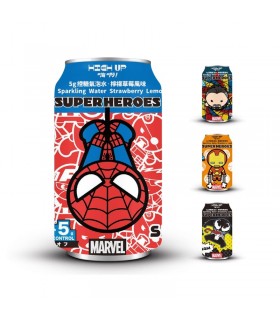 BEVANDA HIGH UP MARVEL FRIZZANTE AL GUSTO LIMONE LATTINA DA 330ML 1 pz.