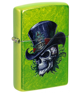 ZIPPO top hat skull