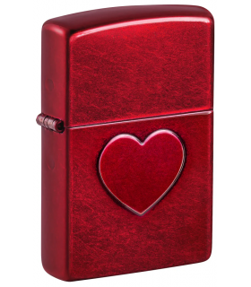 ZIPPO stamped heart