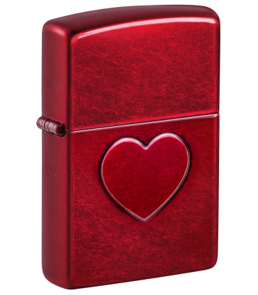 ZIPPO stamped heart