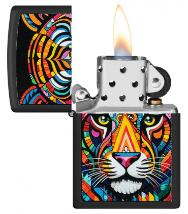 ZIPPO colorful tiger