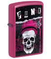 ZIPPO PUNK SKULL DESIGN