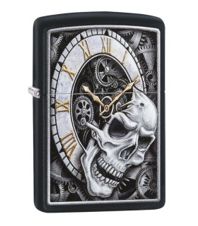 ZIPPO SKULL CLOCK