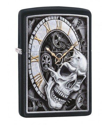 ZIPPO SKULL CLOCK