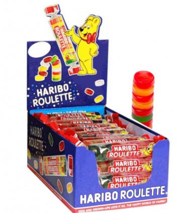 MEGA ROULETTE HARIBO ALLA FRUTTA STICK CONF. DA 50 PZ.