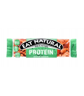 BARRETTA EAT NATURAL ARACHIDI MANDORLE E CARAMELLO SALATO CONF.12 PZ X 40GR