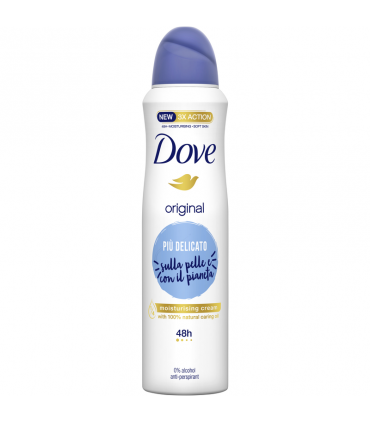 Dove Deodorante original più delicato da 150ml