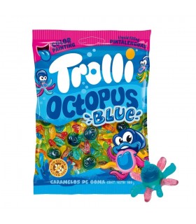 TROLLI octopus blue BUSTINA DA 100GR