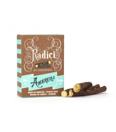 RADICI DI LIQUIRIZIA AMARELLI 40G EXPO DA 16 PZ,