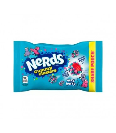 CARAMELLE nerds gummy clusters ai frutti di bosco confezione da pz 20 x 45g