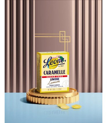 PASTIGLIE LEONE CON stevia IN SCATOLETTA DA 35g CONF. DA 36 PZ. gusti assortiti ALAL FRUTTA