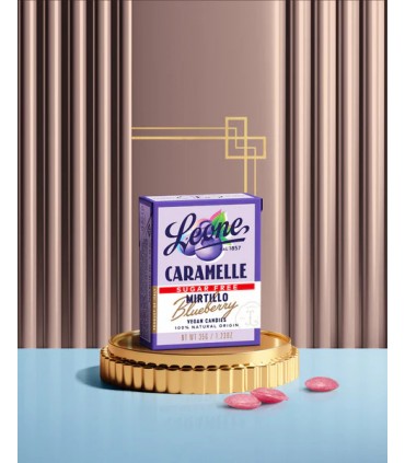 PASTIGLIE LEONE CON stevia IN SCATOLETTA DA 35g CONF. DA 36 PZ. gusti assortiti ALAL FRUTTA