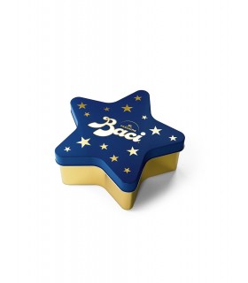 BACI PERUGINA Latta a forma di Stella con baci FONDENTI LUISA CONF. 50g