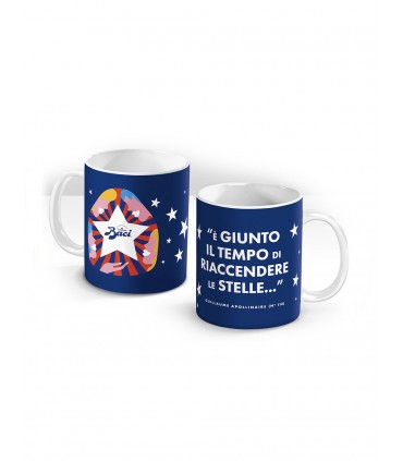 BACI PERUGINA Tazza in ceramica CON DUE GRAFICHE ALL'INTERNO BACI PERUGINA FONDENTI LUISA CONF.50gr