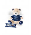 BACI PERUGINA Peluche Orsomaglia con tubino BACI FONDENTI LUISA CONF.37.5gr