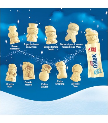 NESTLE GALAK CALENDARIO AVVENTO 2025 PER UN TOT. DI 24PZ CONF. DA 196GR MIS.41X27CM